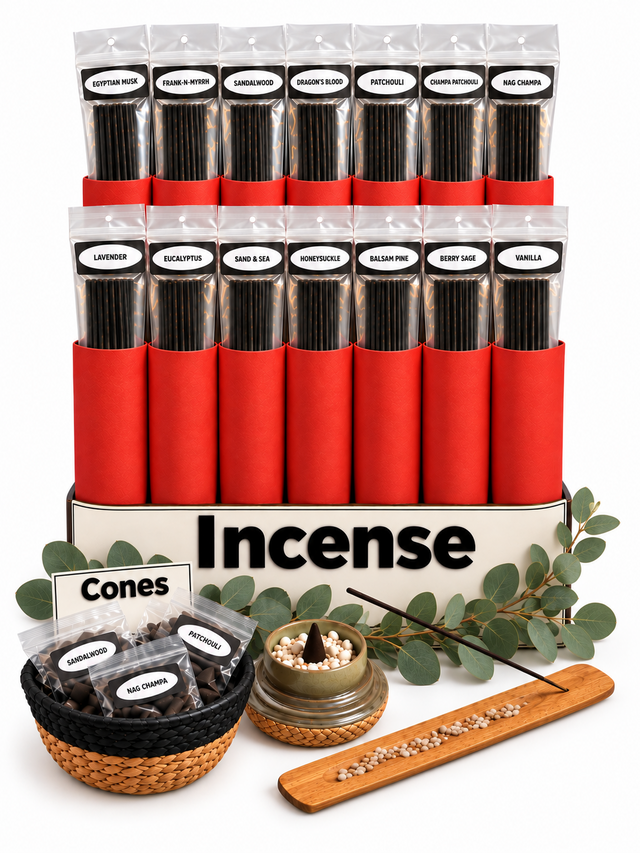 Fragrant Incense ~ Choose 3 Scents (10 per bag)